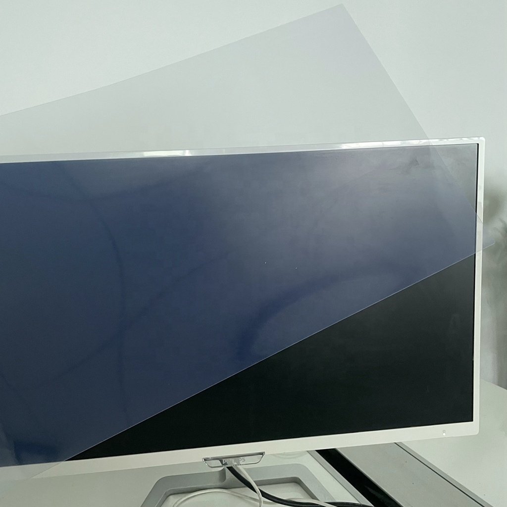 Anti Glare blue light blocking pet filter film anti blue light UV matte computer screen protector for PC desktop led tv monitor