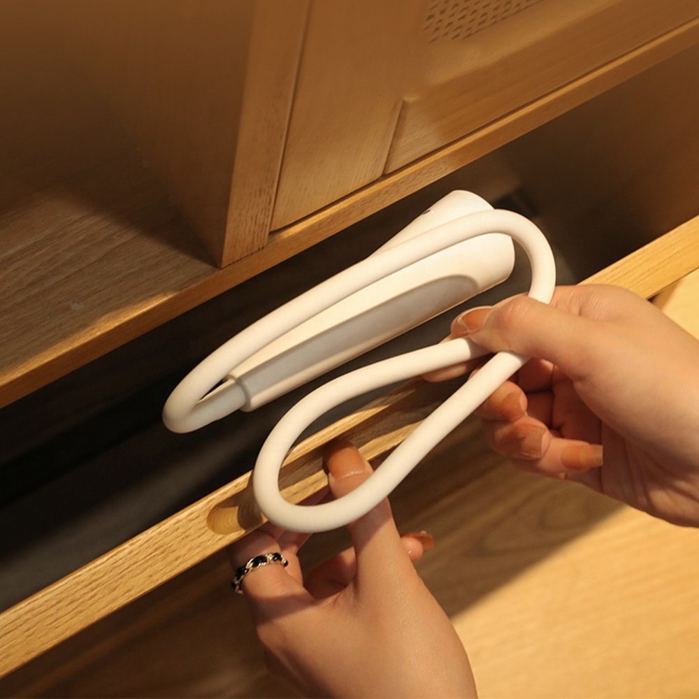TAIKOO LED Book Light Reading Bed Eye Caring 3 Color LED reading table lamp flexible tube creative learning light