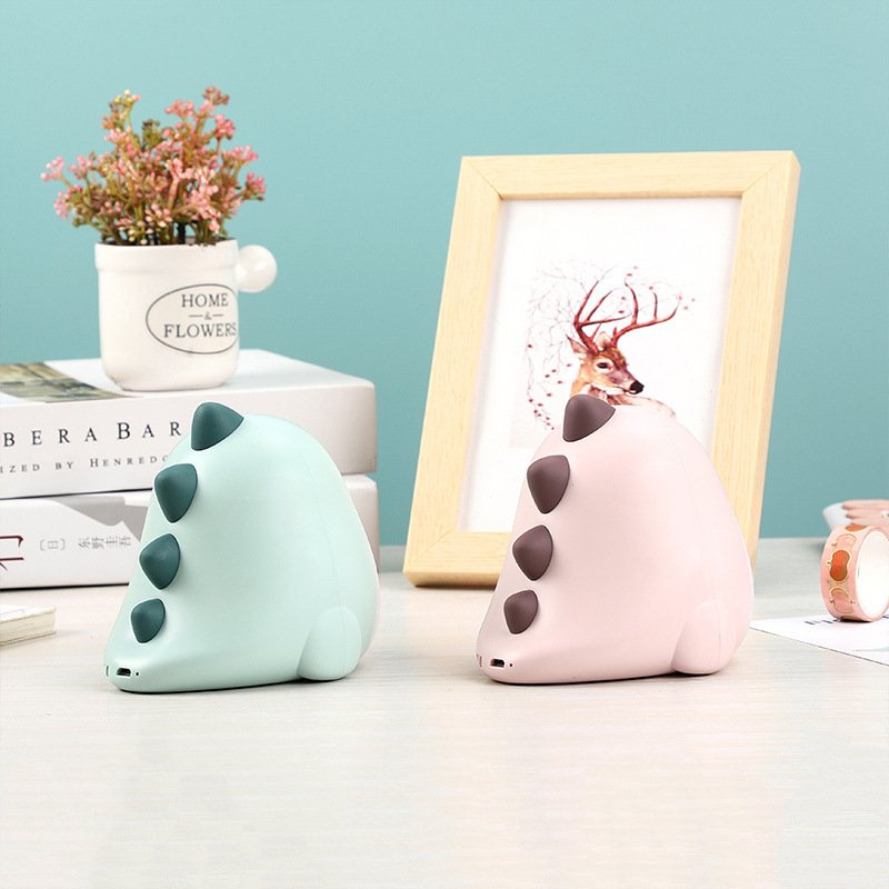 Cute Sweet Sleep Dinosaur LED Night Light USB Rechargeable Table Touch Switch Color Change Desk Lamp for Kids Children Gift