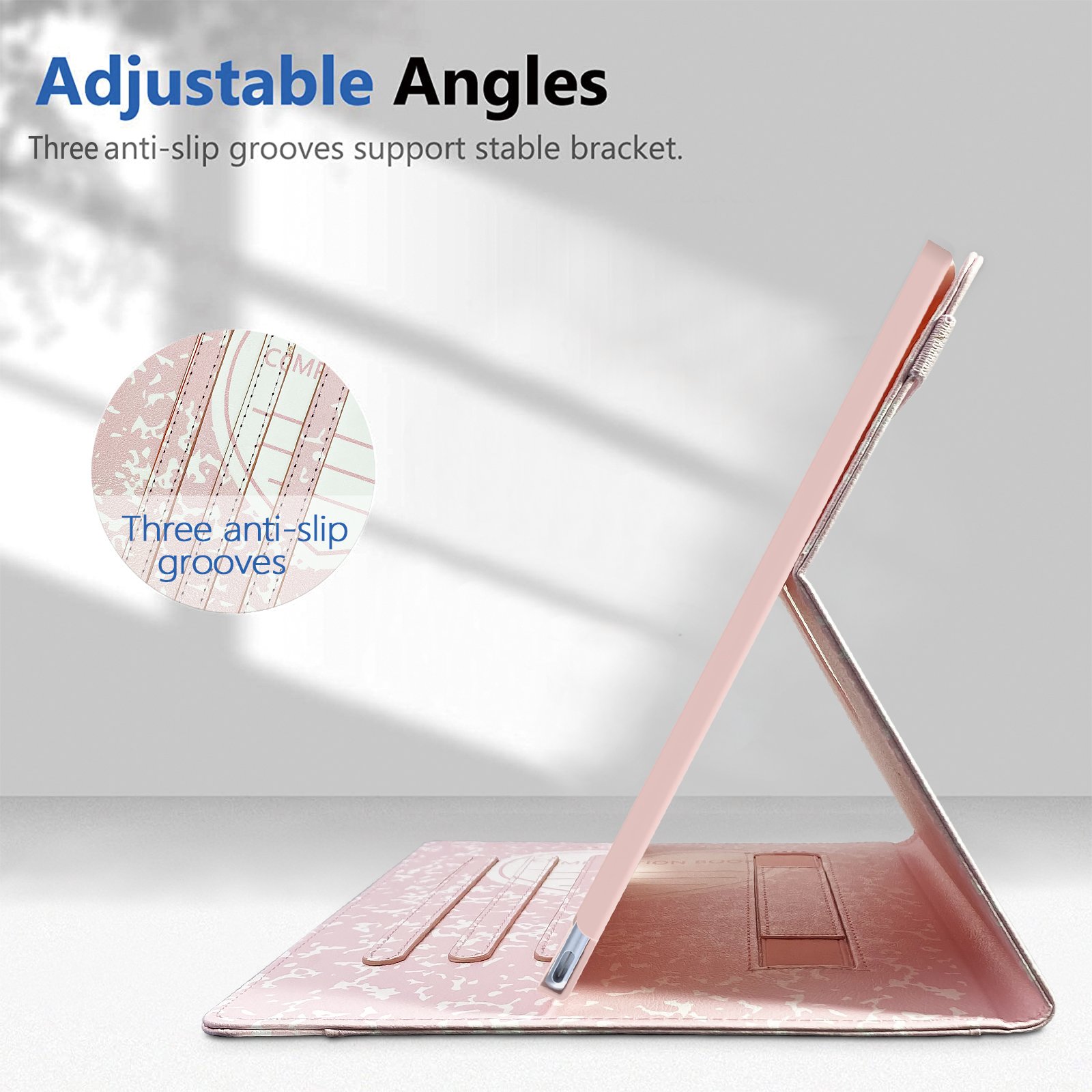 Remarkable 2 Case 10.3 inch Cover Case Slim Lightweight Book Folios Cover for Tablet with Pen Holder/Hand Strap/Elastic Strap