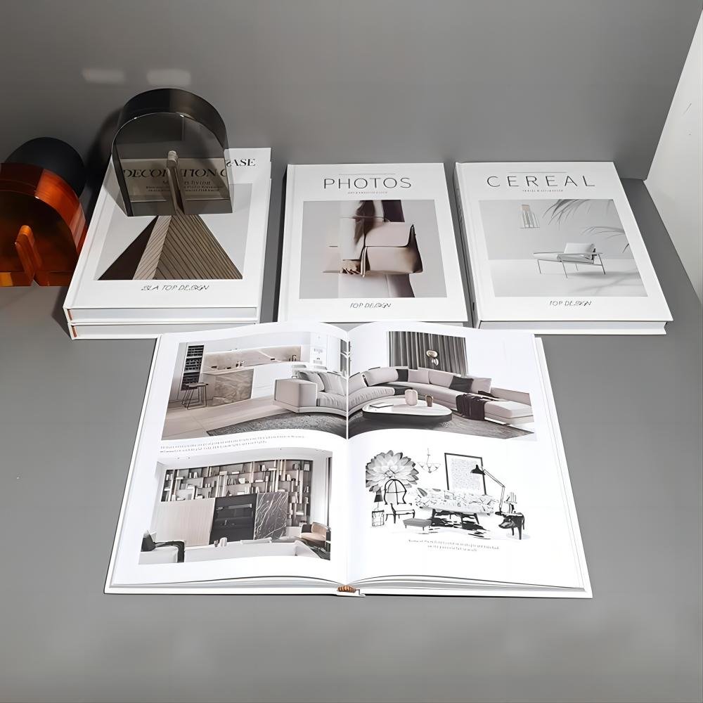 Simple English Book Hard Shell Simulation Book Decoration Study Model Room Coffee Desktop Soft Dress Shooting Props