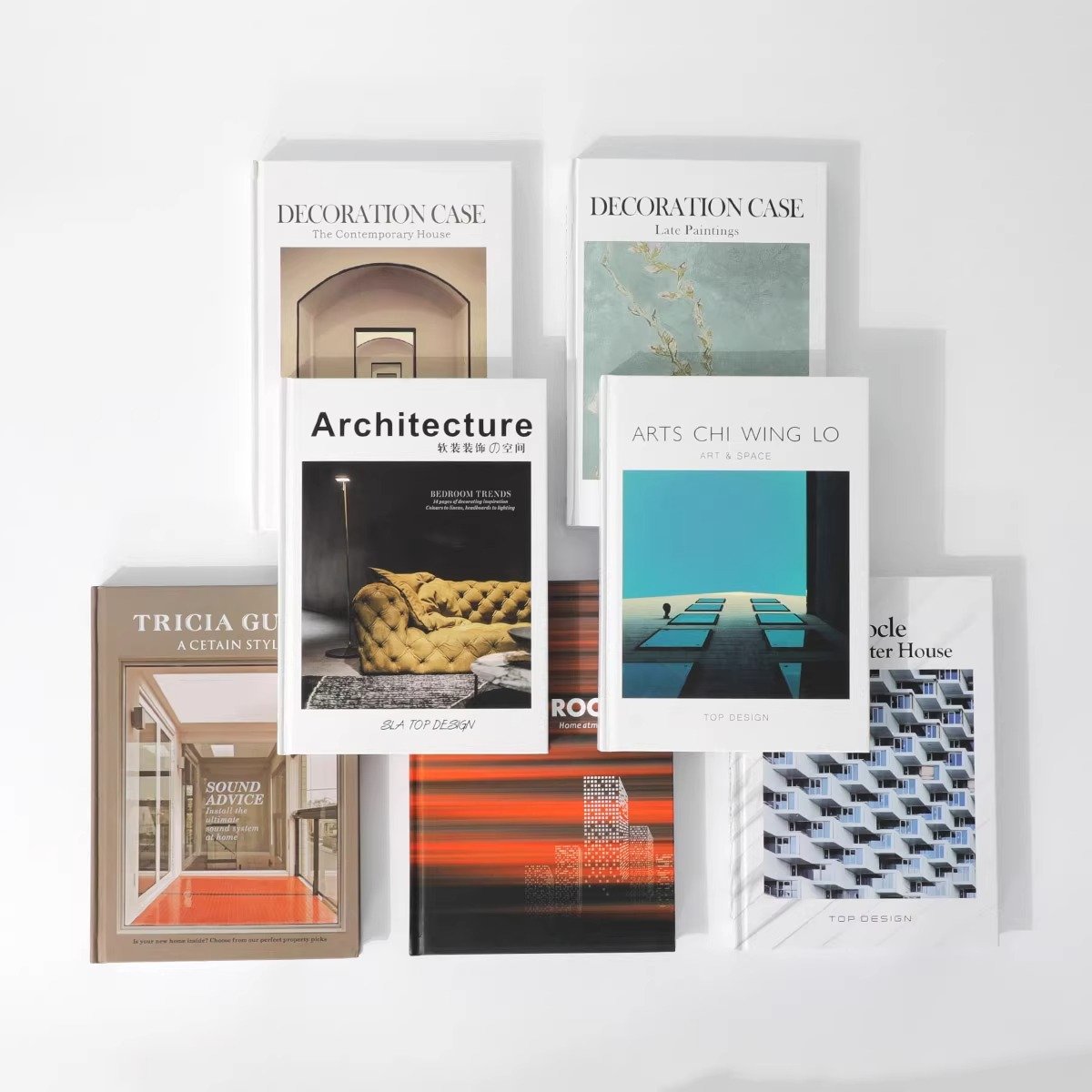 Simple English Book Hard Shell Simulation Book Decoration Study Model Room Coffee Desktop Soft Dress Shooting Props