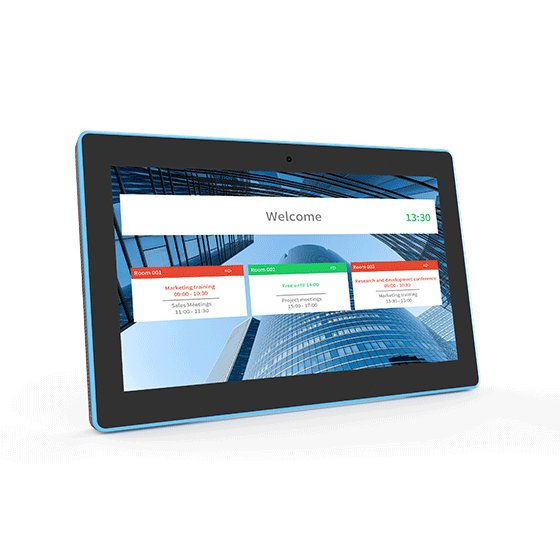 ELC WA1383T 13.3 inch wall mounted touch meeting room booking display android 10 tablet