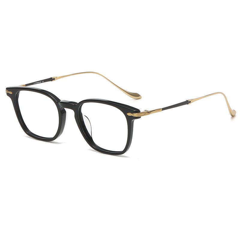 M2052 Light Blocking Glasses Optical Grey Leopard Spectacle Eyeglasses Frames Unique Design Fashion for Men Women Unisex