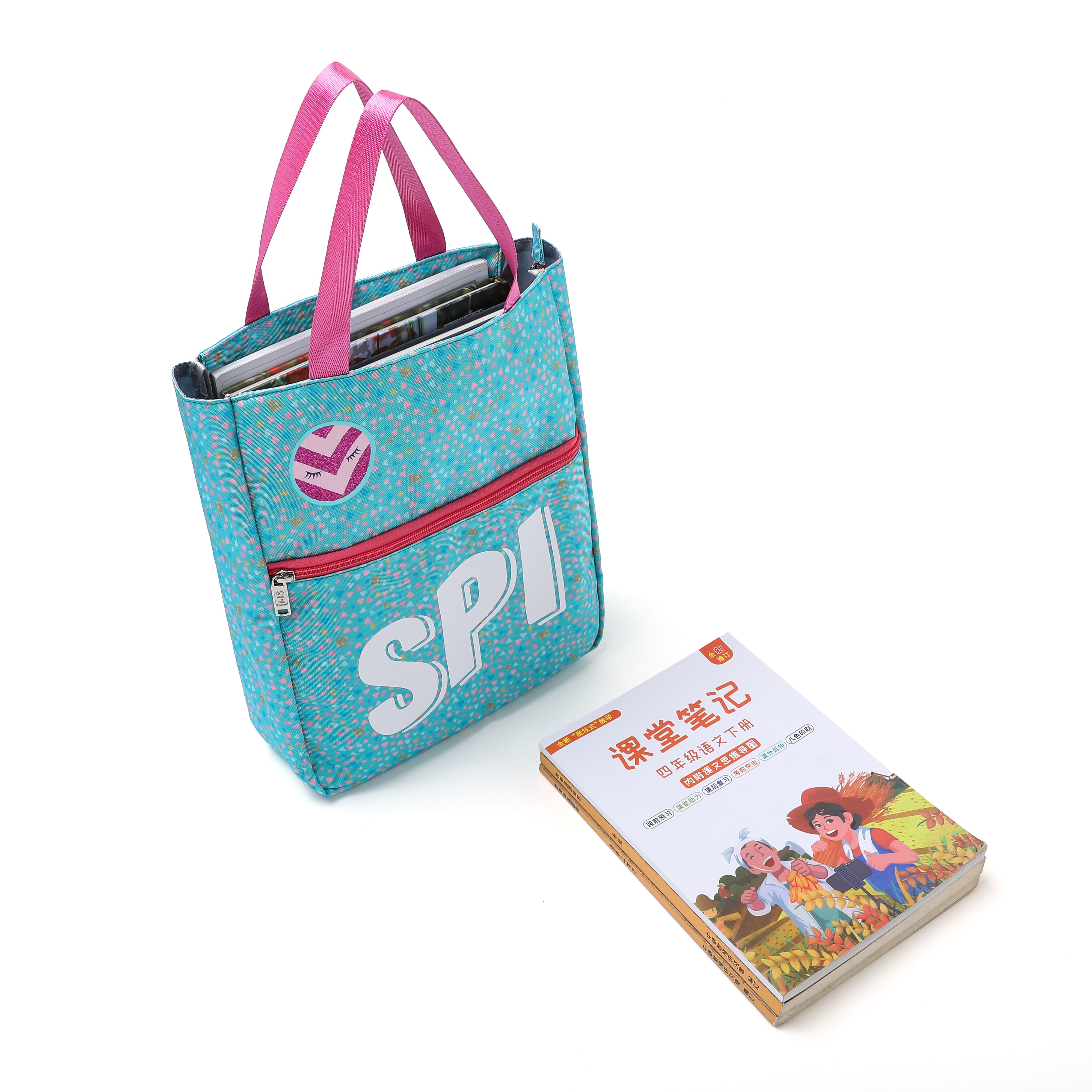 2024 Wholesale Personalized New large Capacity Handbags Light Students Study Shopping One-shoulder Tuition Bag