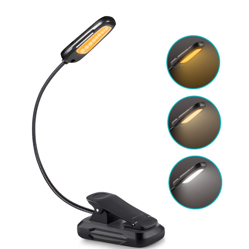 Touch Dimmer Switch LED Light Rechargeable Desk Lamp Flexible Rechargeable Table Light For Bedroom