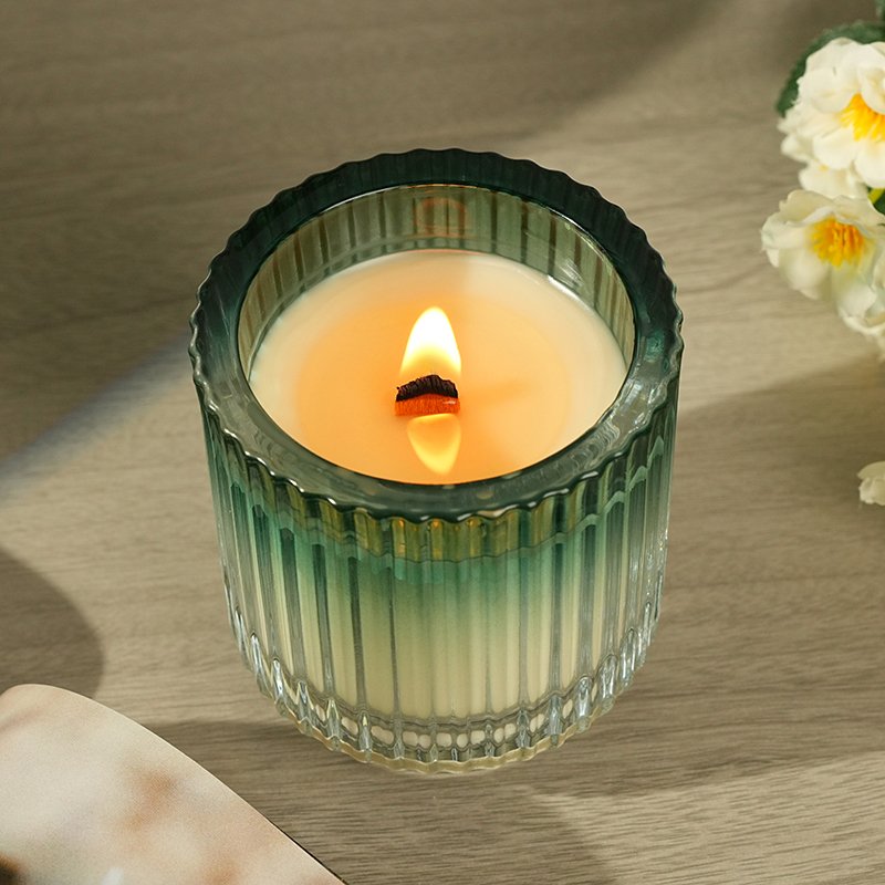 Manufacturer Popular Hot Sale Luxury Scented Soy Spiritual Scented Candles Embossed Jar for Aromatherapy Candles for Home