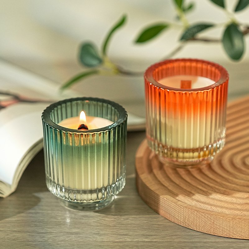 Manufacturer Popular Hot Sale Luxury Scented Soy Spiritual Scented Candles Embossed Jar for Aromatherapy Candles for Home