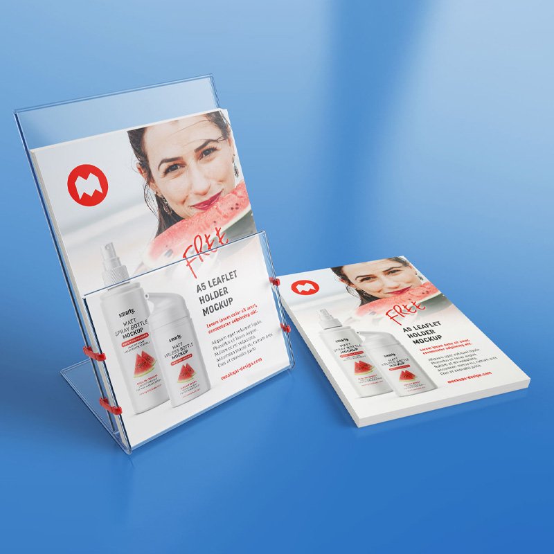 Modern Clear Acrylic Freestanding Organizer Display Skincare Product