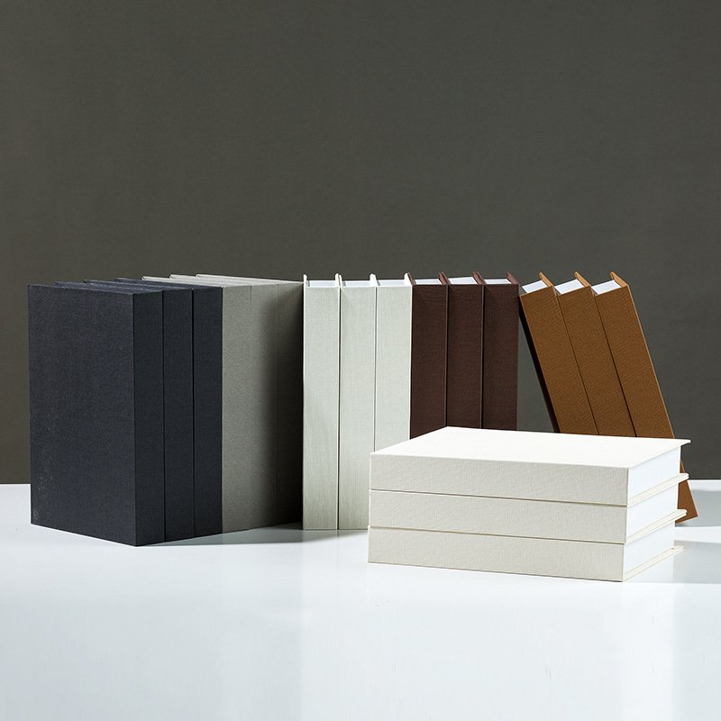AHMH New Design Nordic simple solid color decorative book modern home simulation book props book