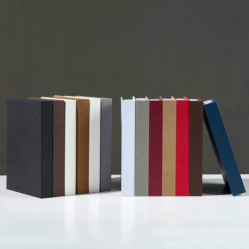 AHMH New Design Nordic simple solid color decorative book modern home simulation book props book