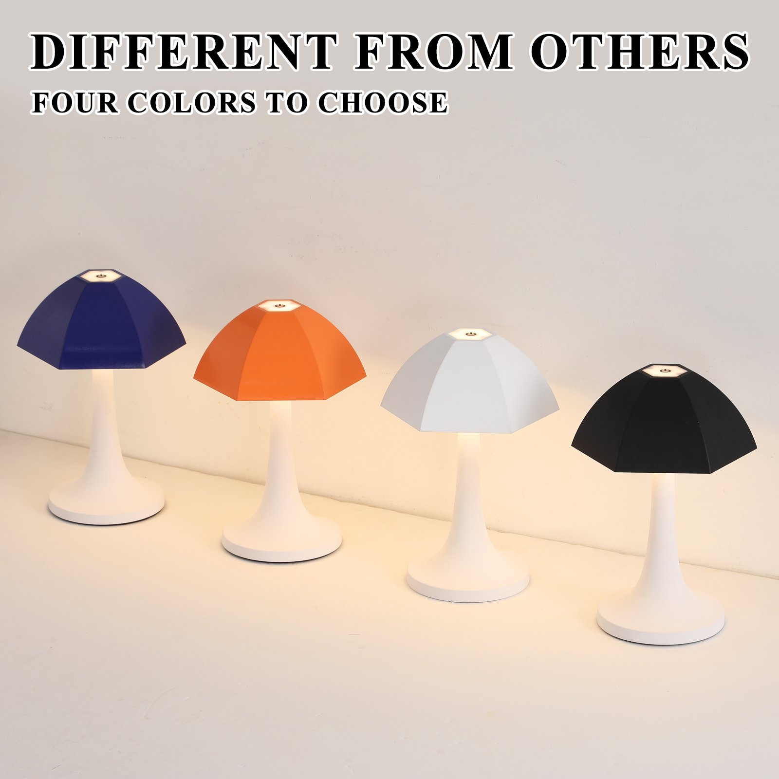 Creative Newish Animal Colorful Lamparas Bedroom Bedside Room Decor Baby Mushrooms Kids Led Night Light Modern Table Desk Lamp