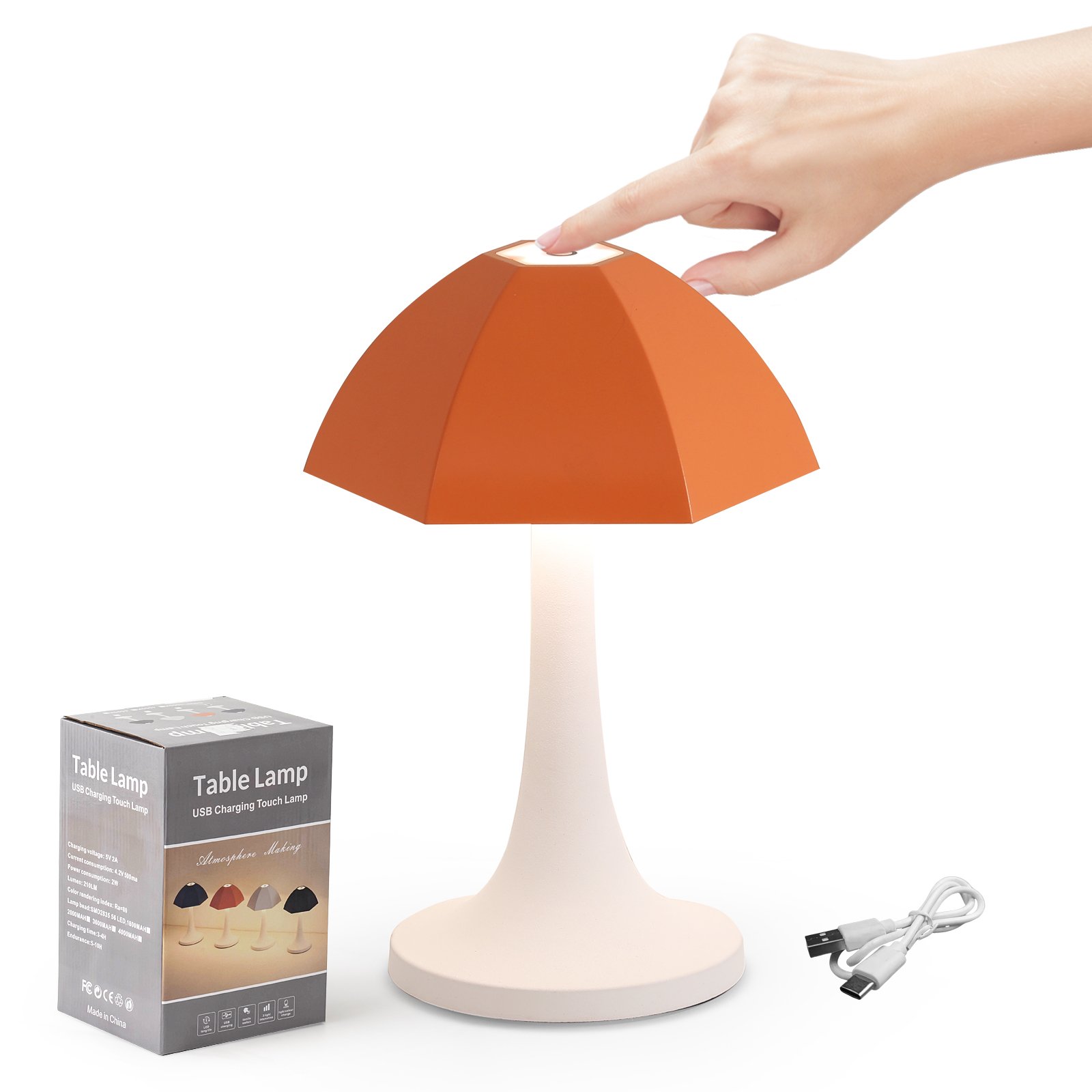 Creative Newish Animal Colorful Lamparas Bedroom Bedside Room Decor Baby Mushrooms Kids Led Night Light Modern Table Desk Lamp