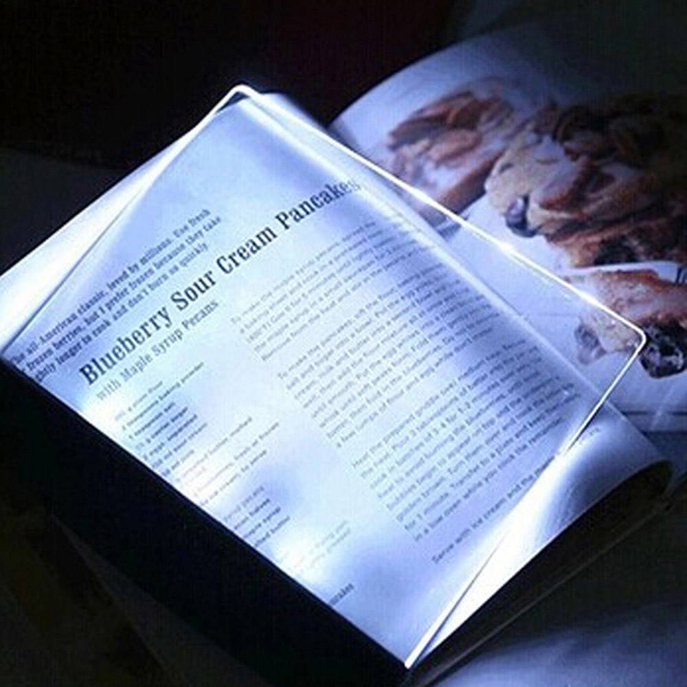 Reading Night Light wedge Desk Lamp For Travel Bedroom Book Night Light Reading Book Lamp Portable LED Book Light