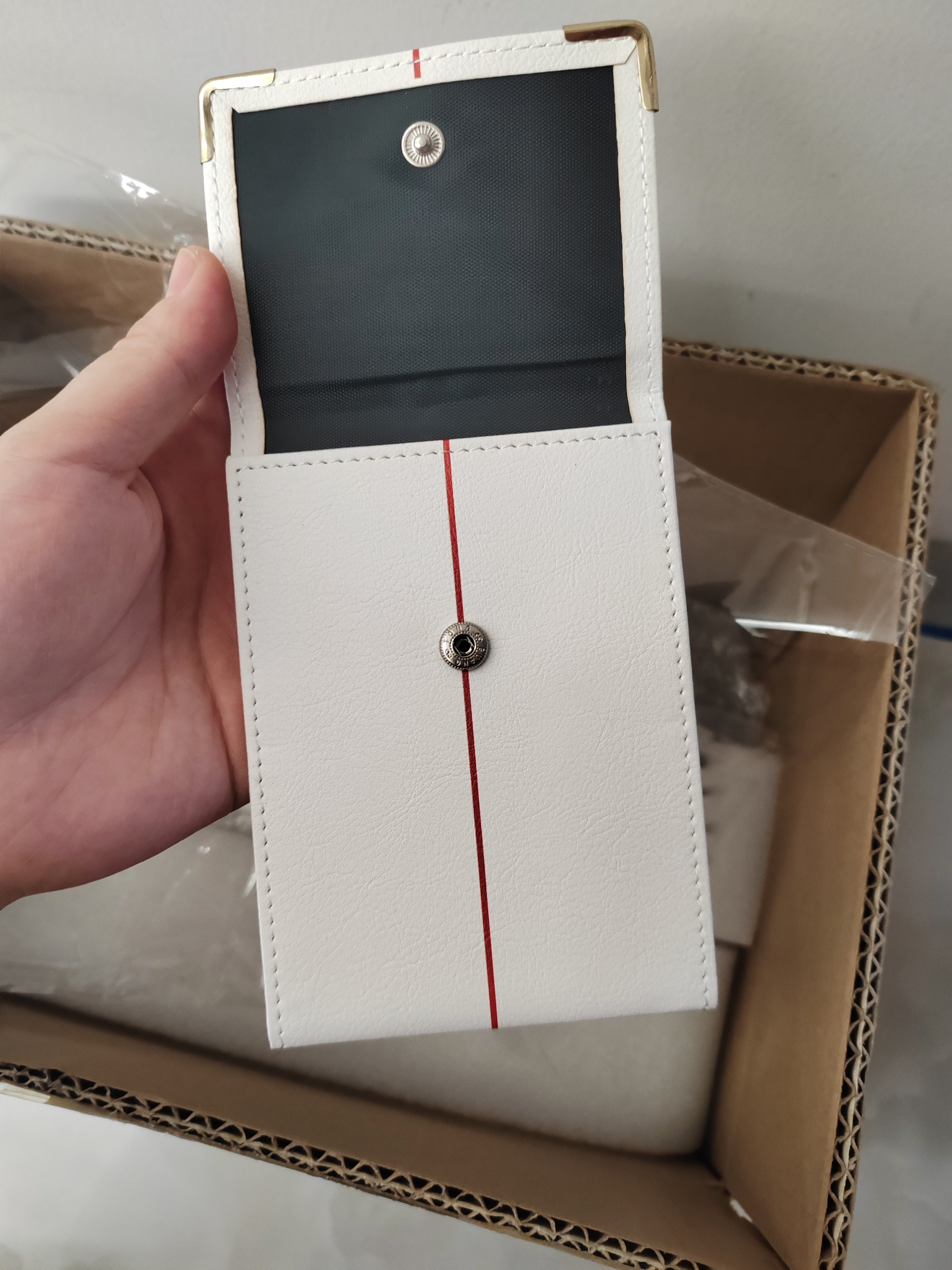 Customized logo Multifunction check book cheque book