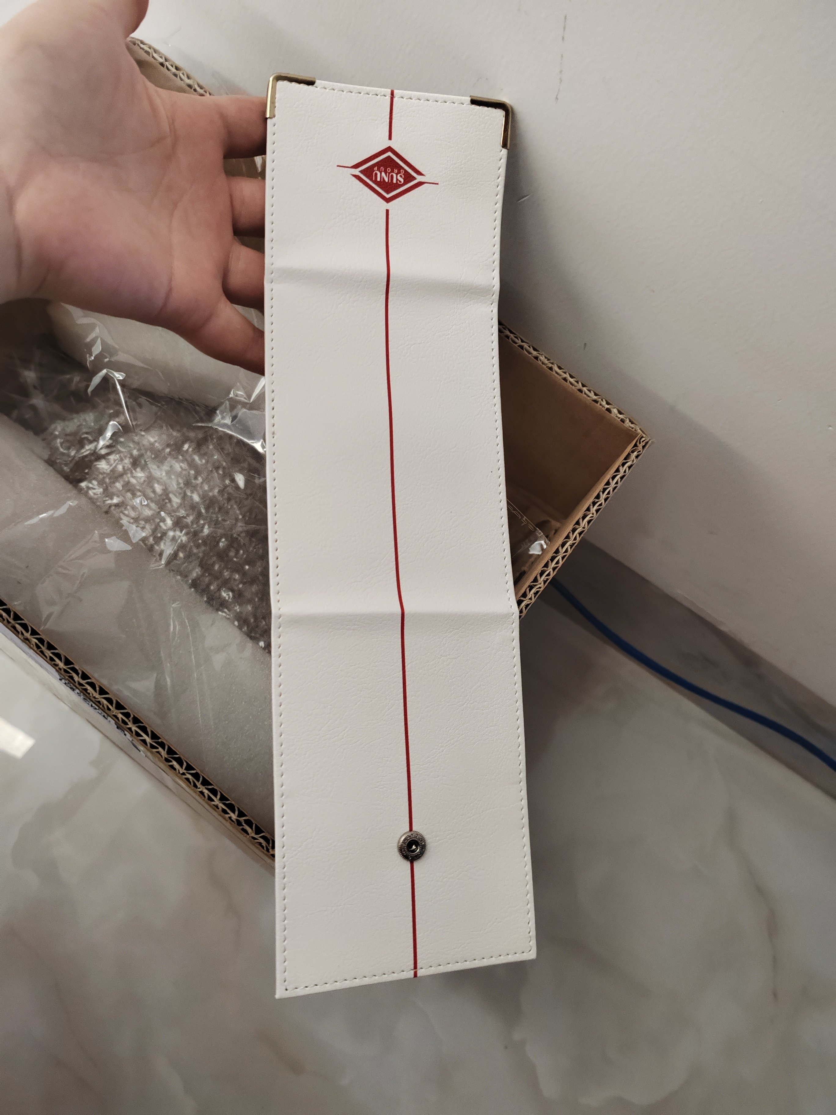 Customized logo Multifunction check book cheque book