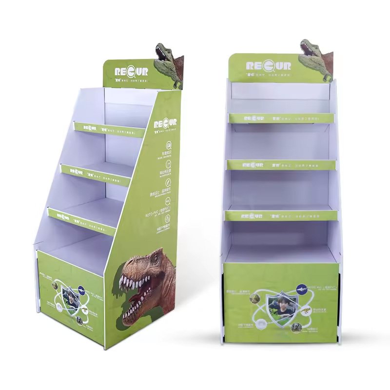 Custom PVC Foam Board Skin Care Display Stand Modern Display Rack for Cosmetic