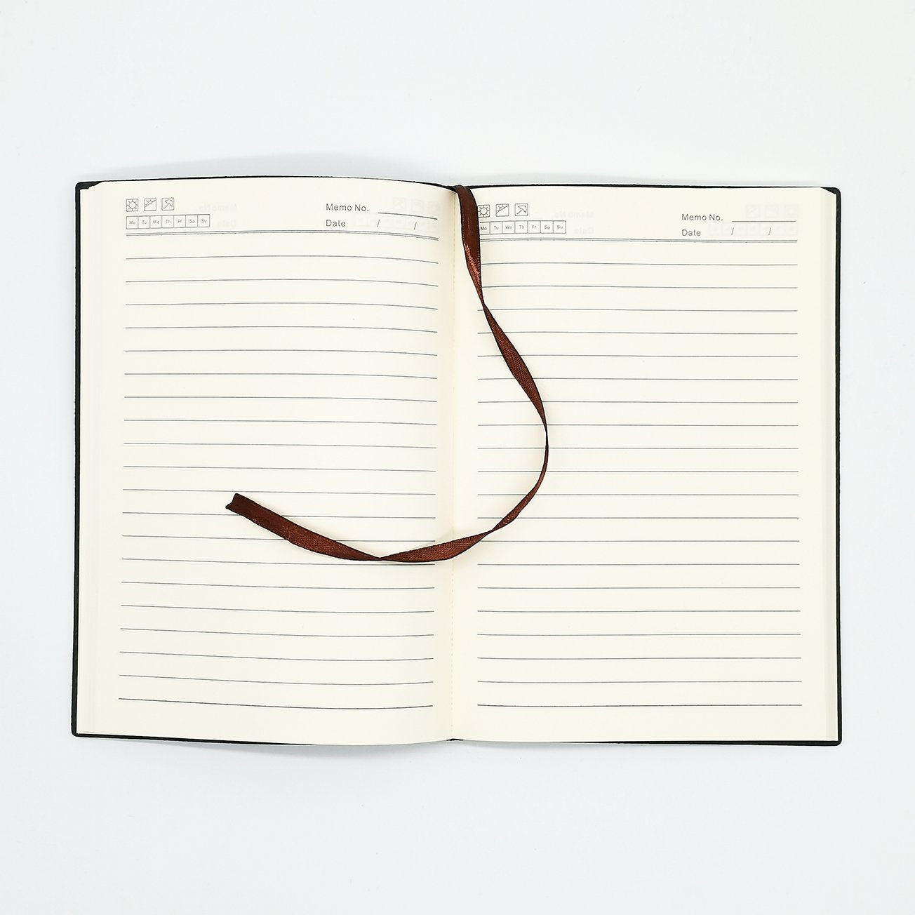Journal Manufacturer Custom A5 softcover PU Leather Note Book Business Office Notebook With Logo