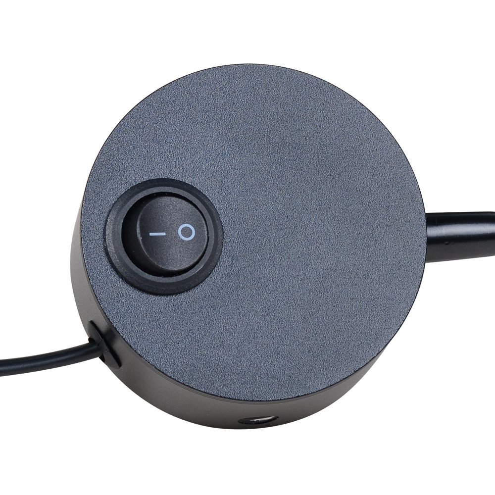 LED wall light for book Bed Lamp with Plug Cord for Bedroom Bedside Hotel Project Flexible Gooseneck Books Reading Light