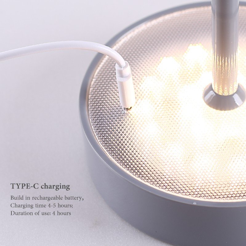 Rechargeable Restaurant Book Light Smart Office Indoor Lighting Usb Home Lamps Wall Bottle Nordic Nightlight Reading Lamp