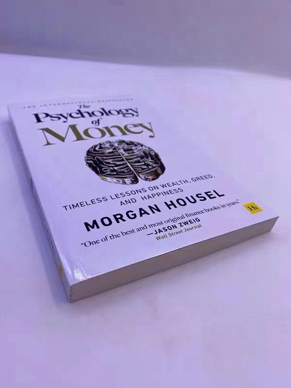 Factory novels printing Adult Finance Books Money Psychology Book printing for Adult reading