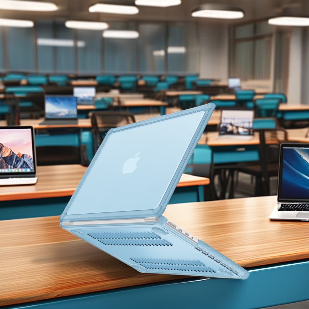 15.3'' Anti-Scratch Anti-Drop TPU PC Laptop Case for Apple Mac-Book Protective Bag Cover for 15.3'' Apple Laptop