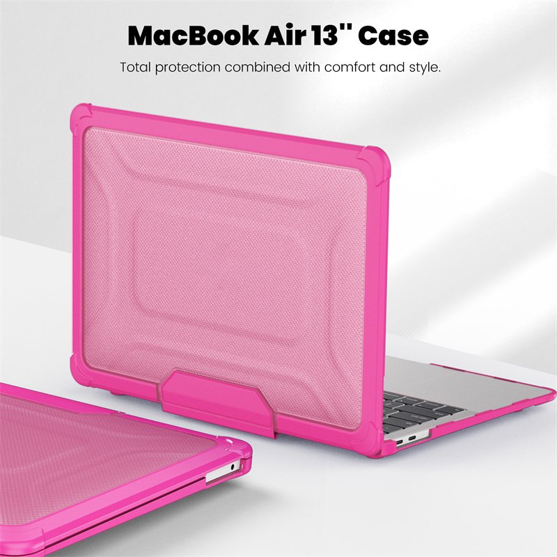 Amazon's hottest product for Mac Book Air 13 2018 2020 2022 computer protective case shockproof sturdy laptop protective case