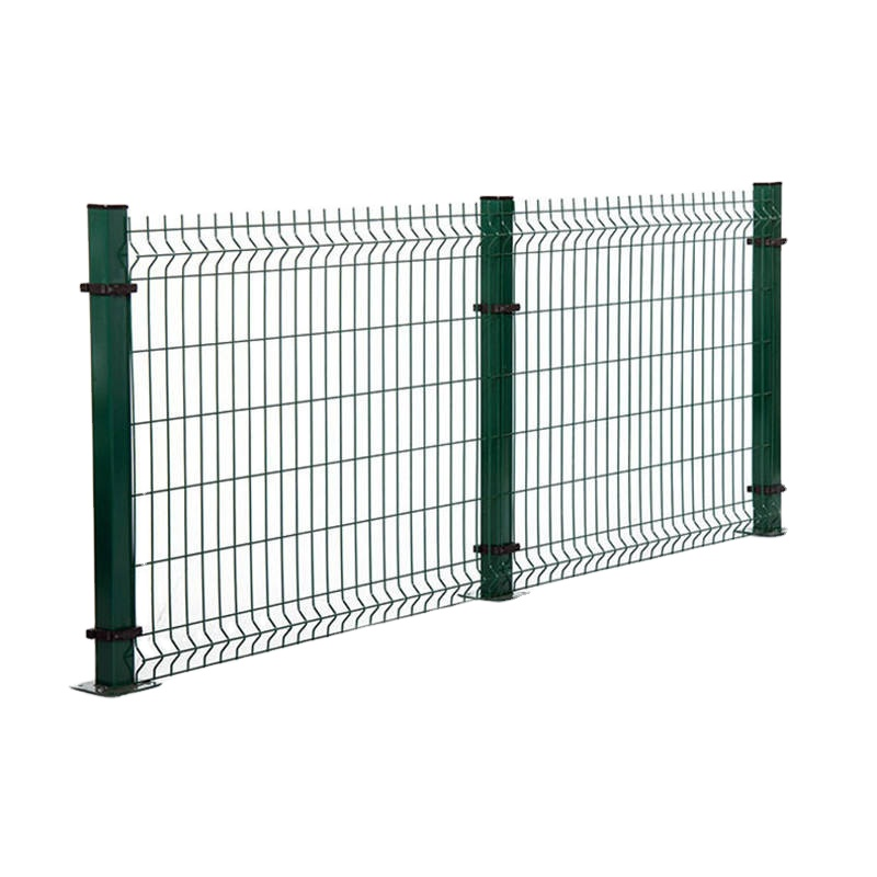 Factory Direct Price 3d bending fence fence with 3 bends light lamp curved fence