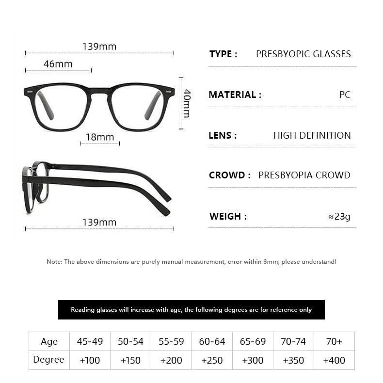 New Popular PC Large Frames Spring Leg Vintage Riveted Eyewear fashion Designer Custom Logo Women Men Reading Glasses