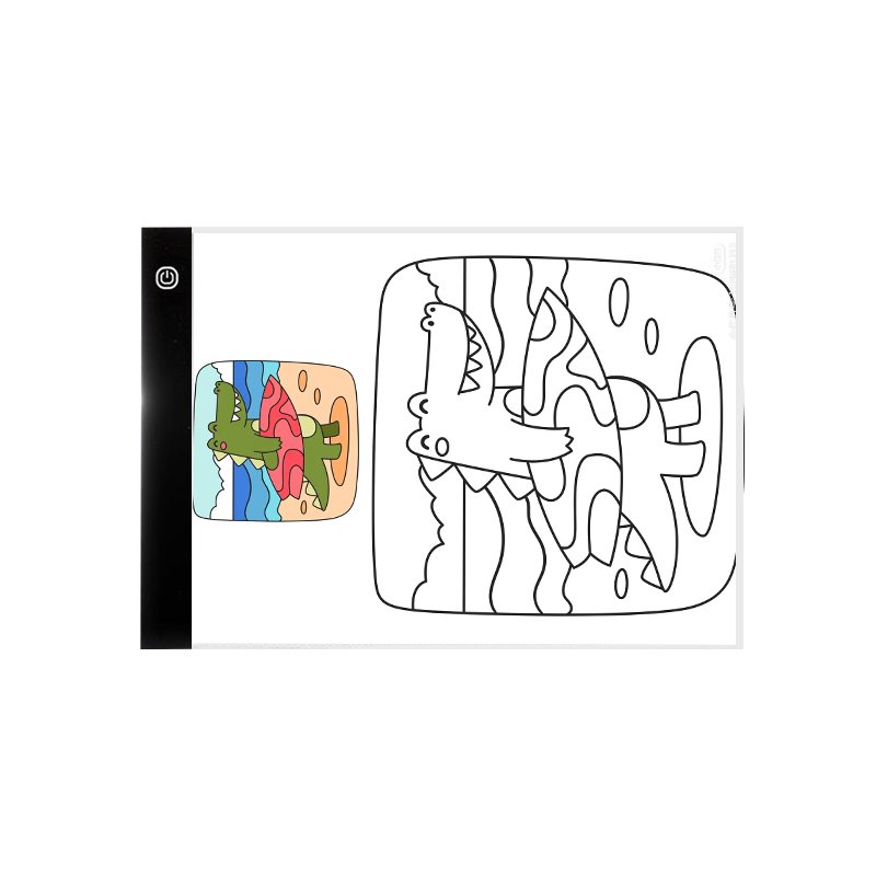 A4LED light pad set combination brush clip picture book painting enlightenment