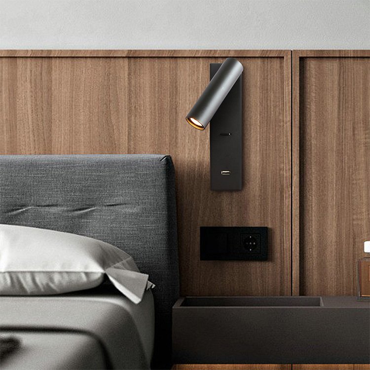 Bedside Reading Wall Lamp Modern Simple New Hotel Project Bedroom Stairway Wall Lamp