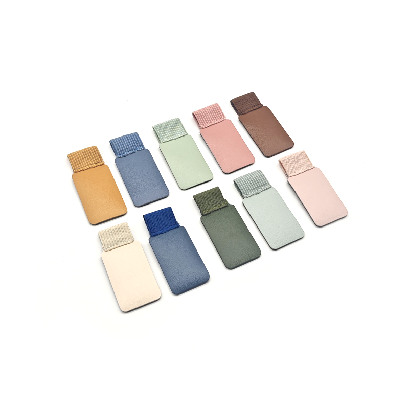 Factory Hot Selling Self-Adhesive Book Holder Pen Loop Colorful Pu Leather Pen Holders with Elastic Pen Loop