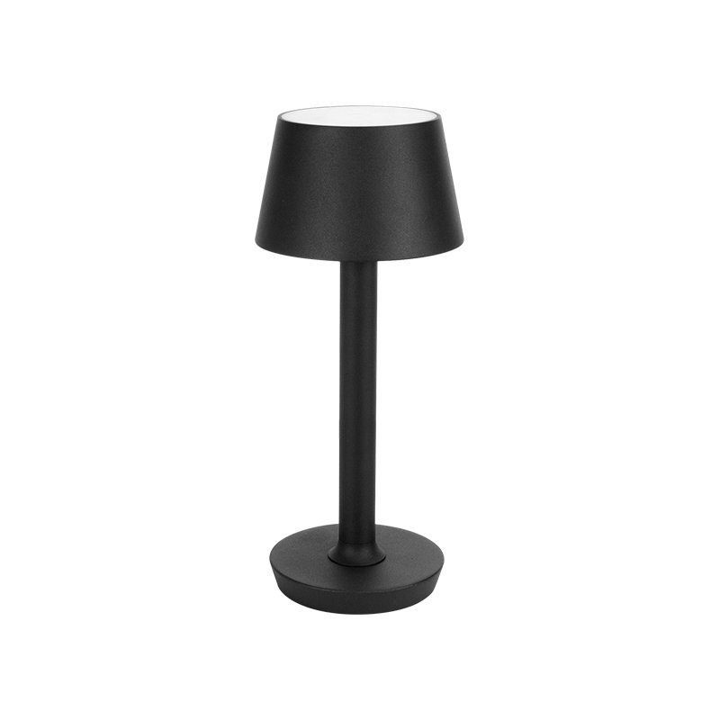New Aluminum Desk Lamp LED Rechargeable Table Lights Touch Switch Cordless Table Lamp for Bar Living Room Reading Book Dec Lamp