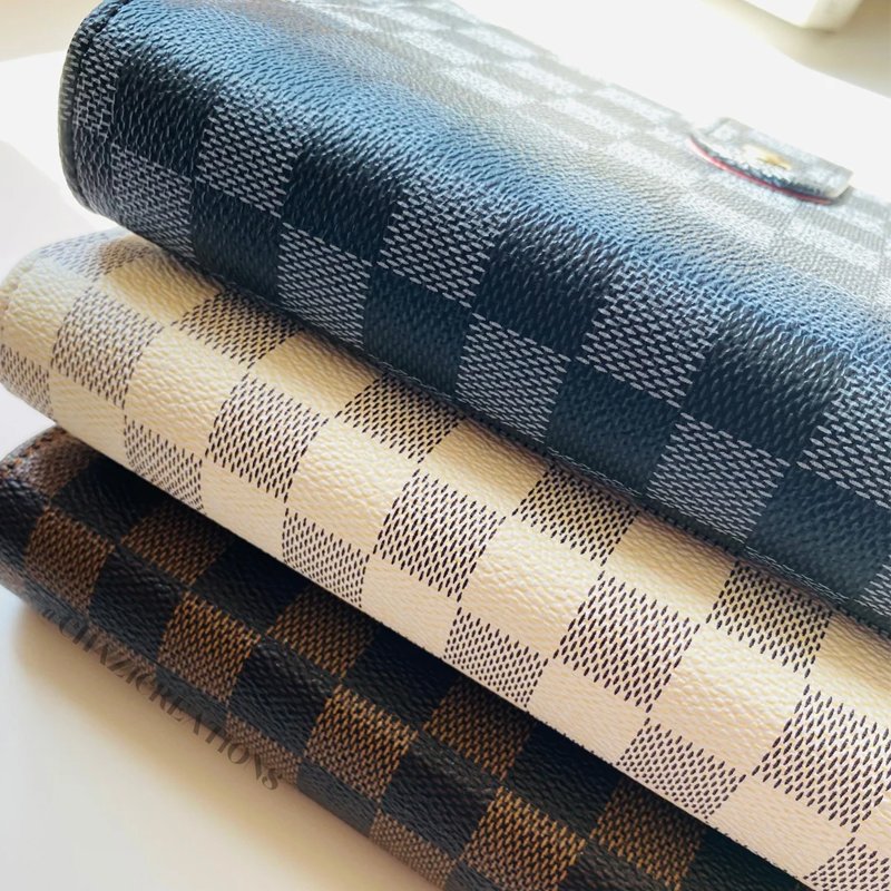 2024 New Custom a7 Wallet Zipper Envelopes Personalized a6 Checkered Book Premium Binder a6 Money Binder Budget