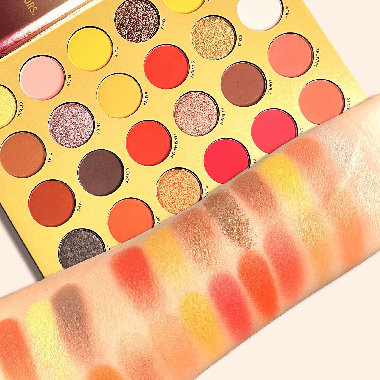 72 Colors Eye shadow Books Pans 2 design Eyeshadow Palette Custom Logo Eye Shadow Kit