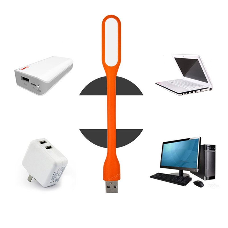 USB LED Light Eye Care Mini Night Light with Flexible Arm USB Gooseneck Reading Lamps Book Light Compatible for Desktop Laptop