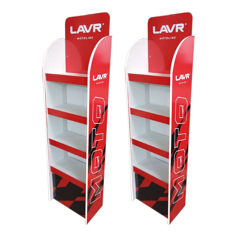 Factory Customized Shopping Mall Equipment Wall side Makeup Shelf