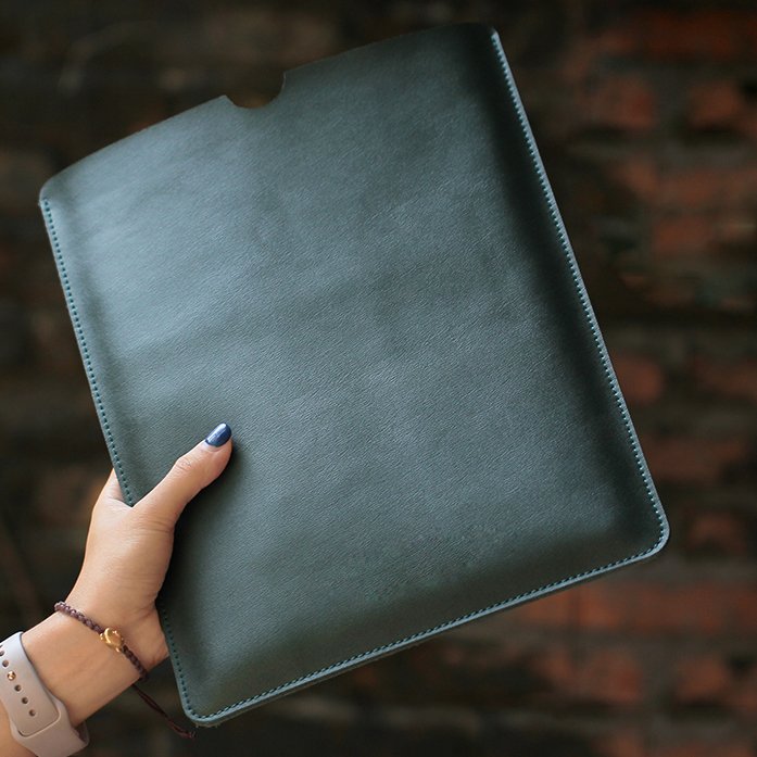 Eco-Friendly Slim Shockproof PU Leather Bag Custom Logo Protective Case Laptop Pro/Air/Retina 13-Inch Office Laptop