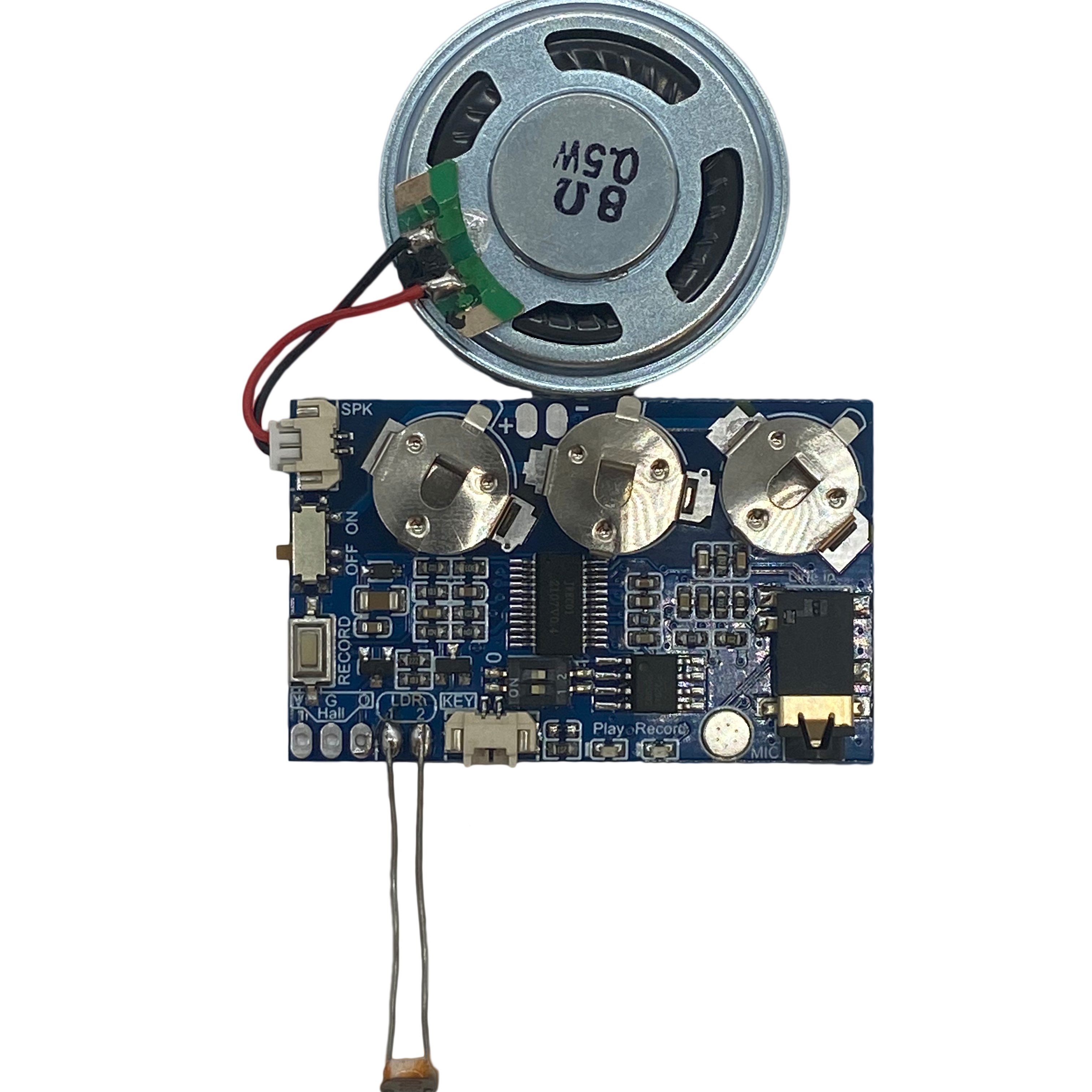 Hot Sell light sensor recordable toys sound book module