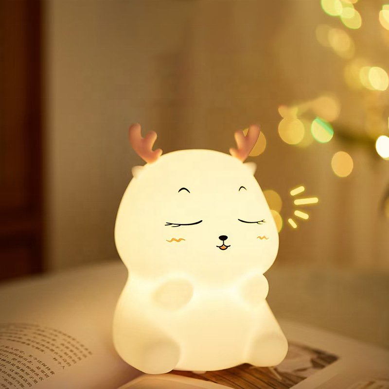 Hot Sale Book Anime Fairy Smart Lighting Silicon Cordless Rechargeable LED Table Lamp Night Lights