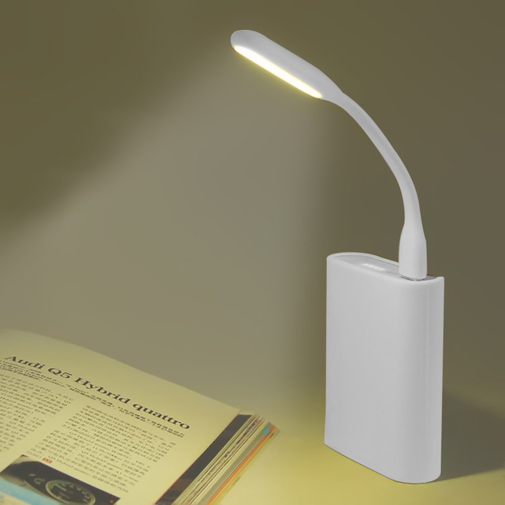 Promotion gift USB LED Book Reading Light Lamp Mini Travel Lamp For Power Bank PC Laptop Flexible Bendable Night Light