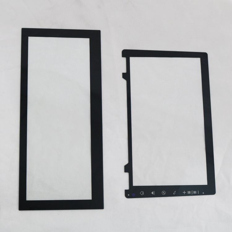 15.6 17 19 23 29 32mm silk screen Tempered glass Gorilla Tempered screen printed glass Glass display screen window panel