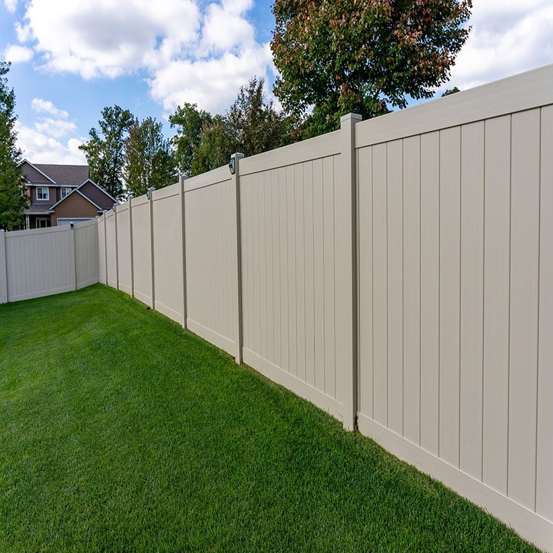 6x6ft White Vinyl Privacy fence Plastic home Wall Fencing pool Fence Panels Vinyl Plastic PVC Privacy Panel