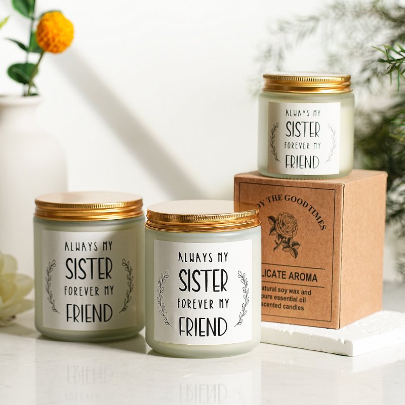 Wholesales Luxury Custom Private Label Handmade Soy Candles Home Decor Custom Scented Message Candles Rose scented candles in