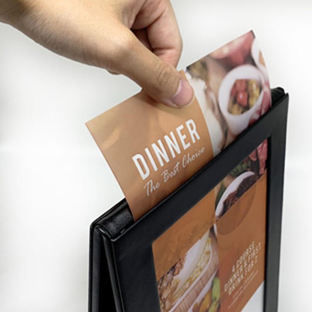 Bar Restaurant Led Lighting Menus Board Menu Led Display Stand for Nightclub led menus for restaurant