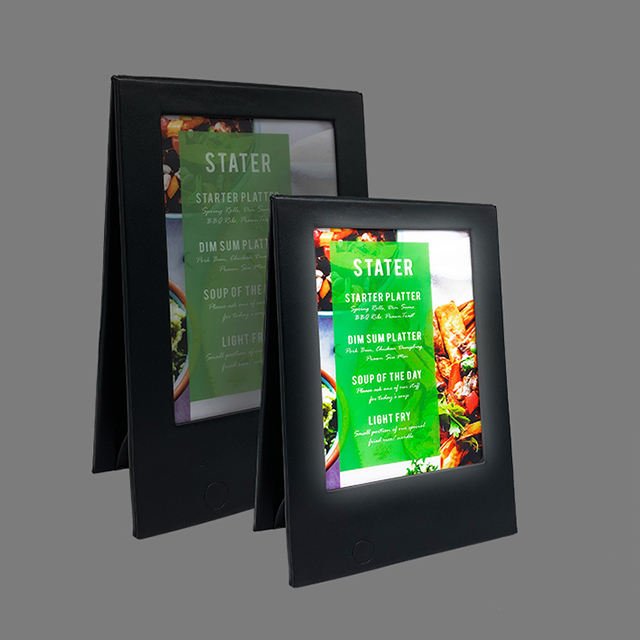 Bar Restaurant Led Lighting Menus Board Menu Led Display Stand for Nightclub led menus for restaurant