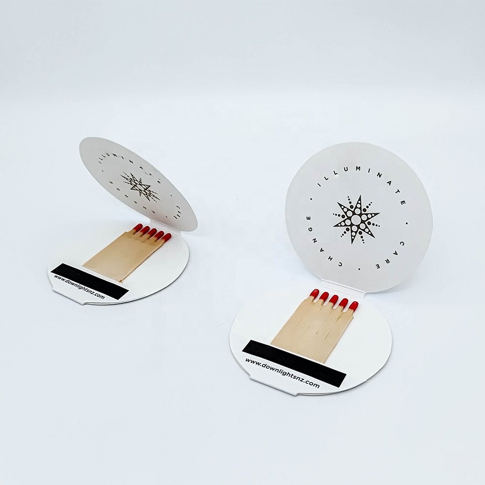 Custom paper book matches advertising printed book matches for promotion