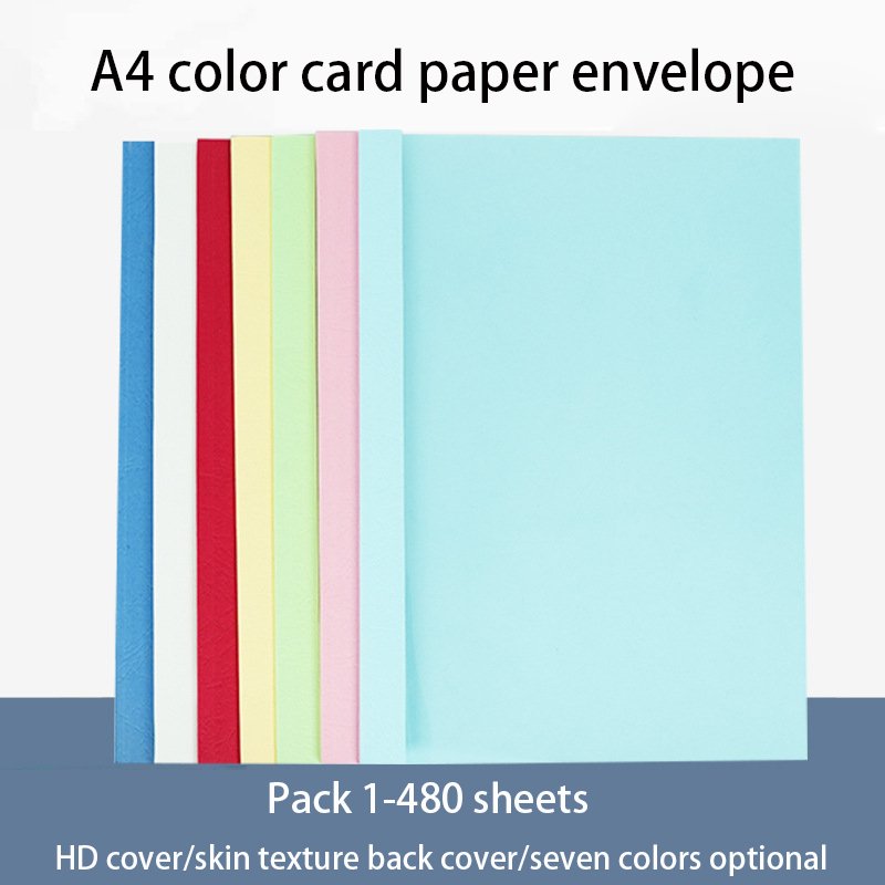 A4 hot-melt binding envelope paper binding contract tender cover book cover