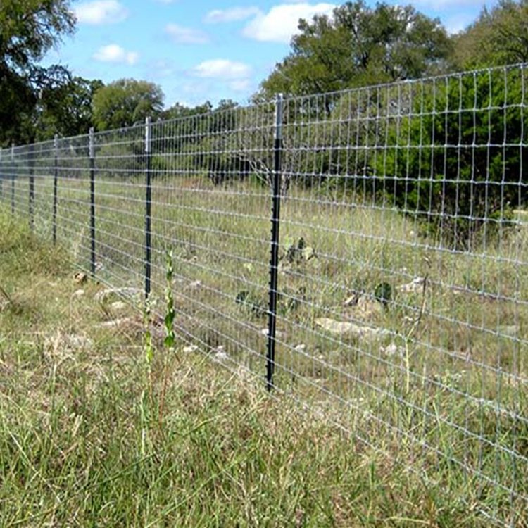 Factory Direct Sales Easy Assembly Steel Farm Fence Studded T Post Heavy Duty with Hot Dip Coating Used Gate Wire Cheap Price