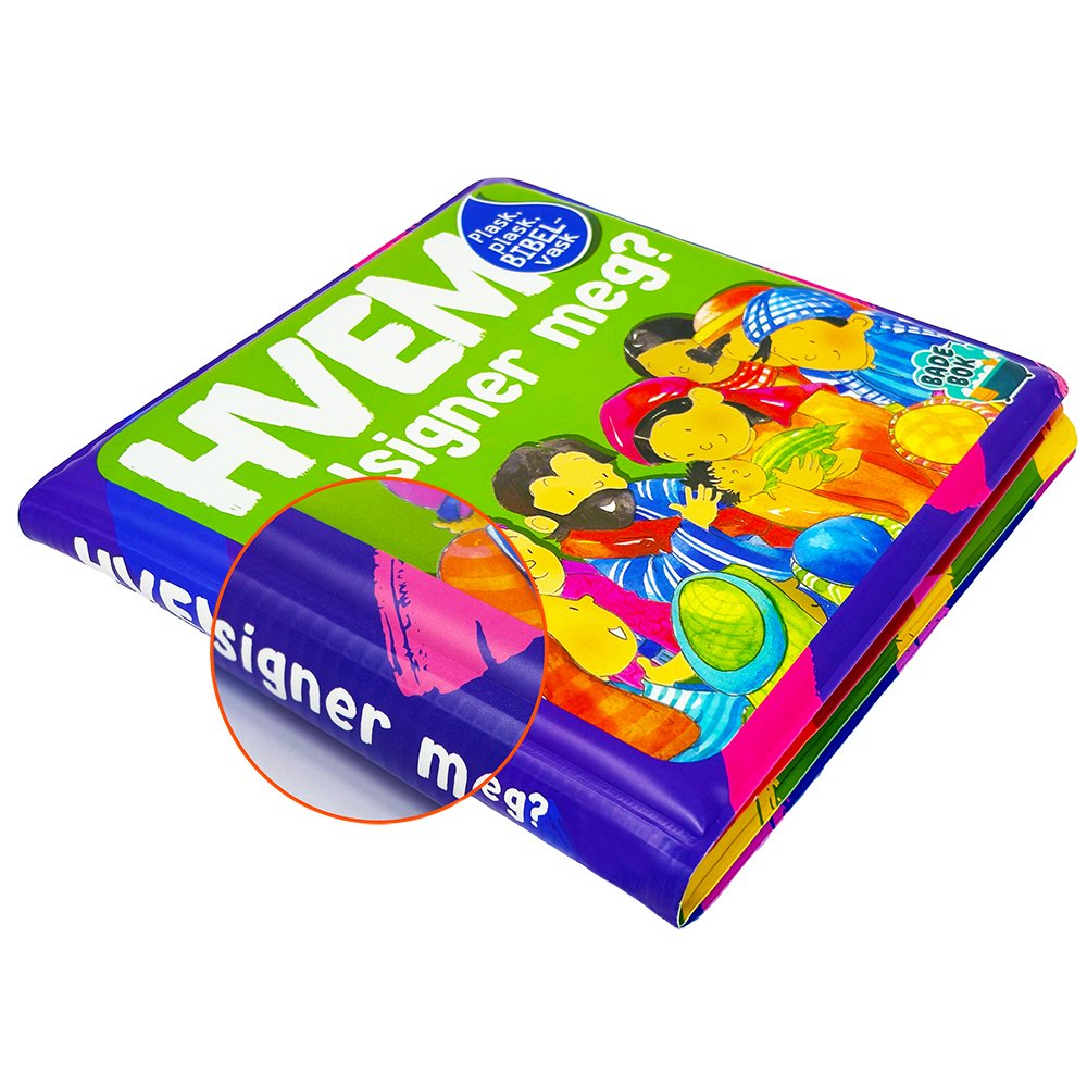 New Design Water Coloring Bath Book Bible Story Book for Kids Waterproof Soft Pages